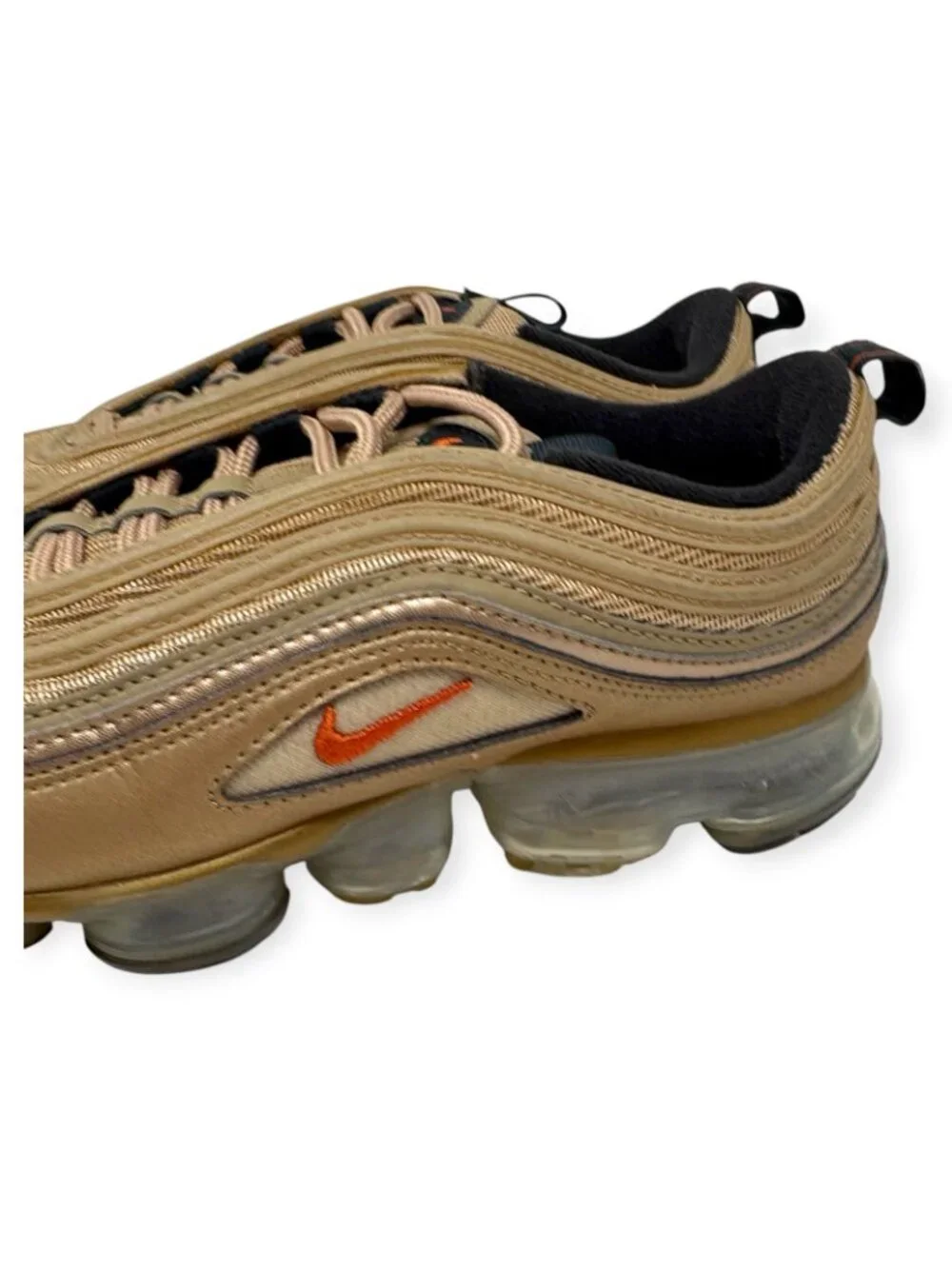 Nike Air VaporMax 97 Blur Vintage Coral Gold AO4542-902 Womens 6.5 Gym Running
